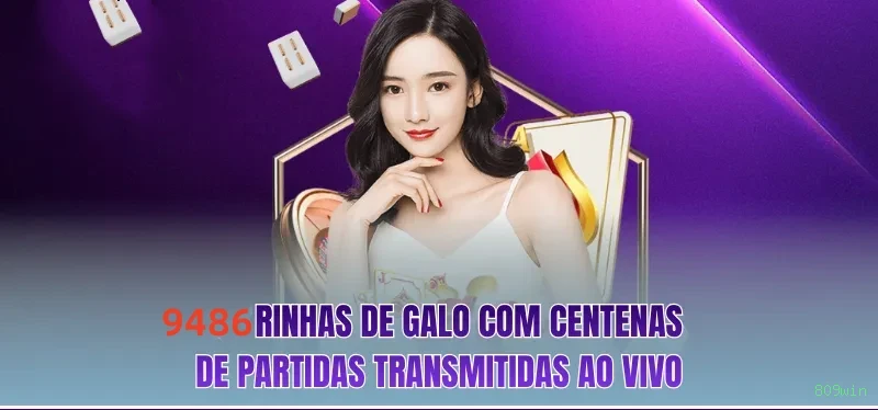 Imagem promocional da 809win mostrando a plataforma e suas vantagens